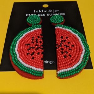 3 for $30 | Watermelon Bead Earrings